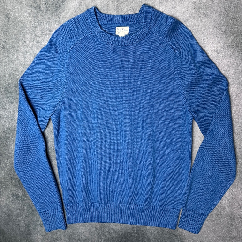 NWT J.Crew Heritage Crewneck Heavyweight Cotton Sweater